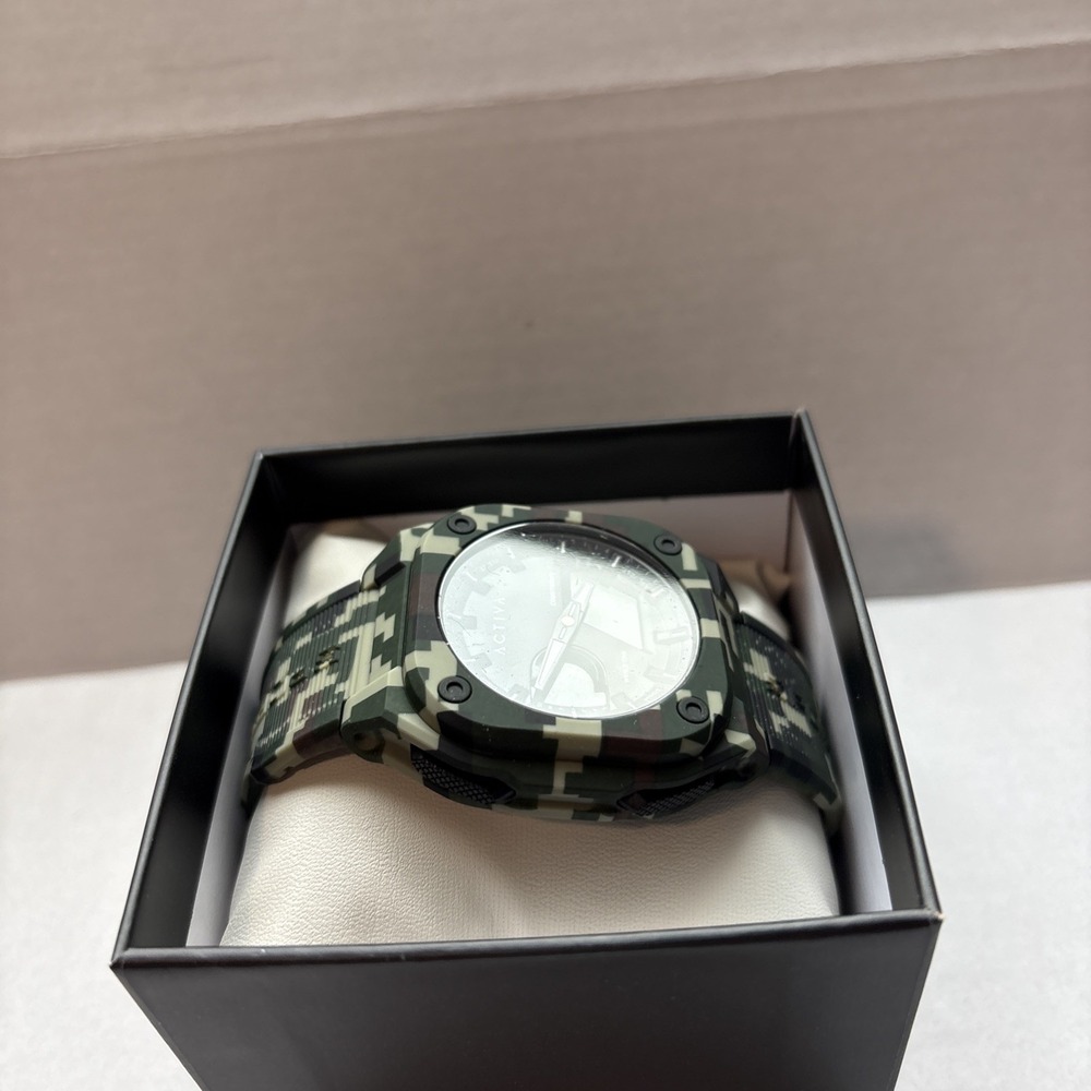 Activa X Invicta Men's Digital/Analog Watch 44.8mm Green Camo (ACW2328-003) - Picture 2 of 5